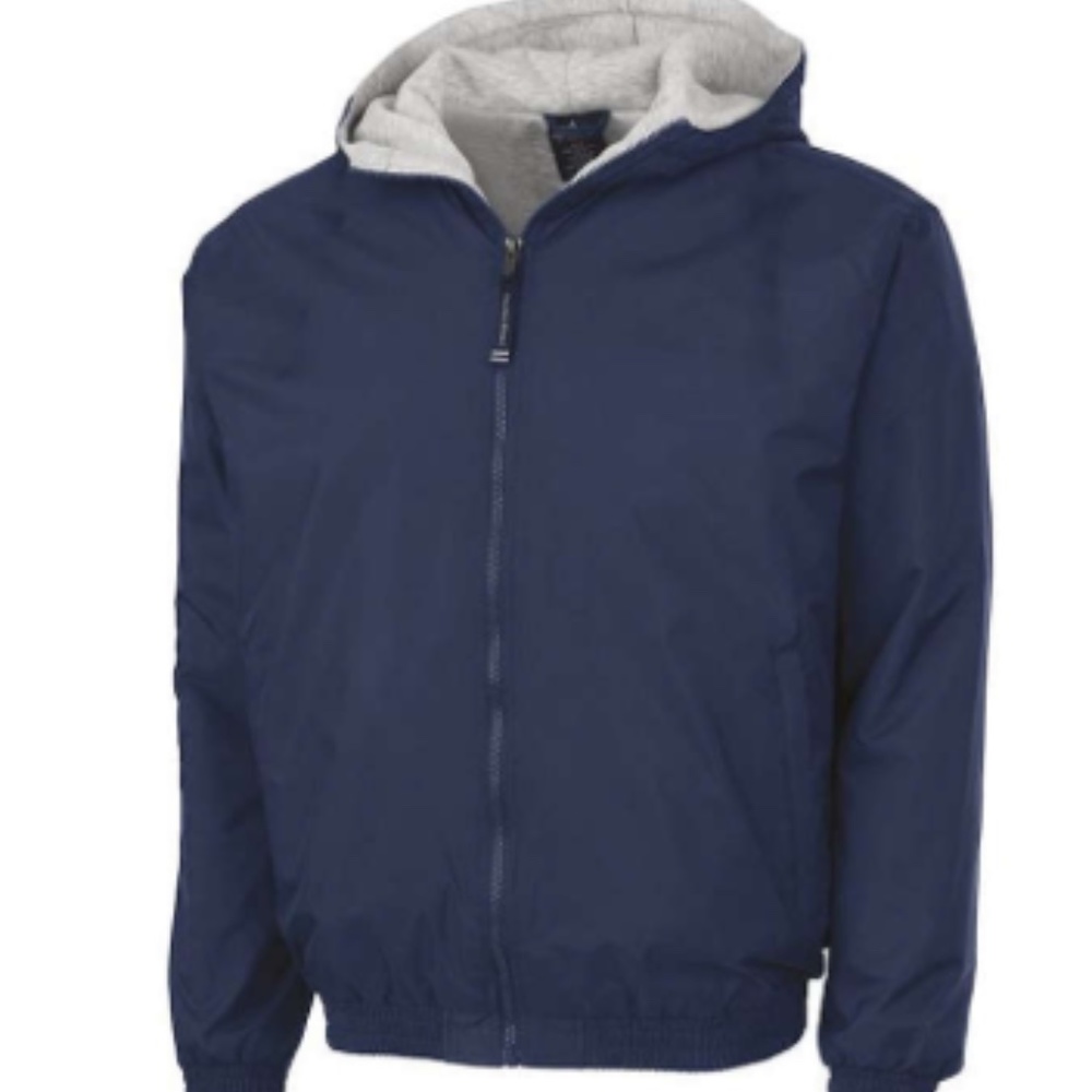 Girls Charles River Navy Raincoat